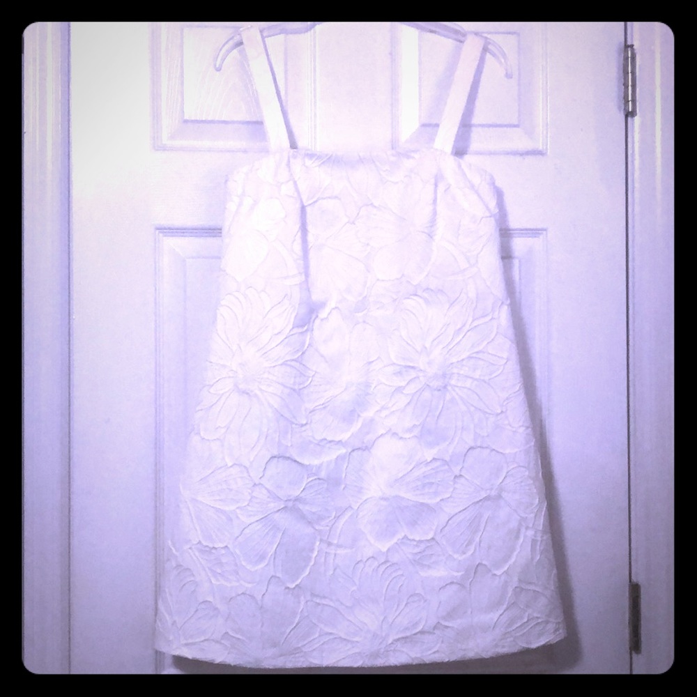 J. Crew NWT White Dress with Removable straps 4P